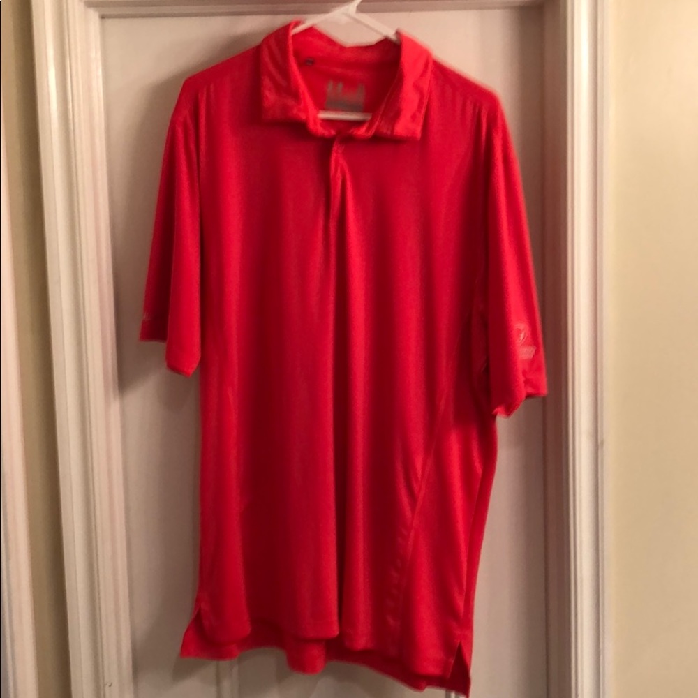 Hot Pink Golf Shirt Under Armor